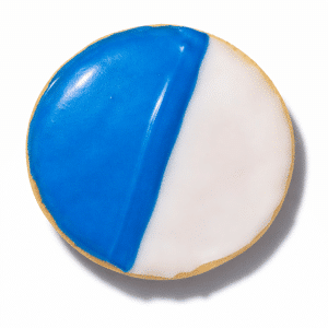 Blue & White Cookie 126B