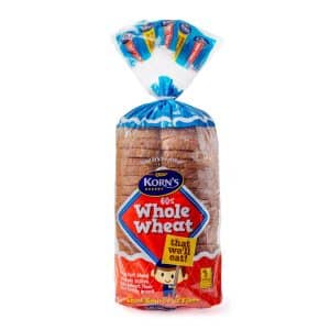 60% Whole Wheat Bread ww64b